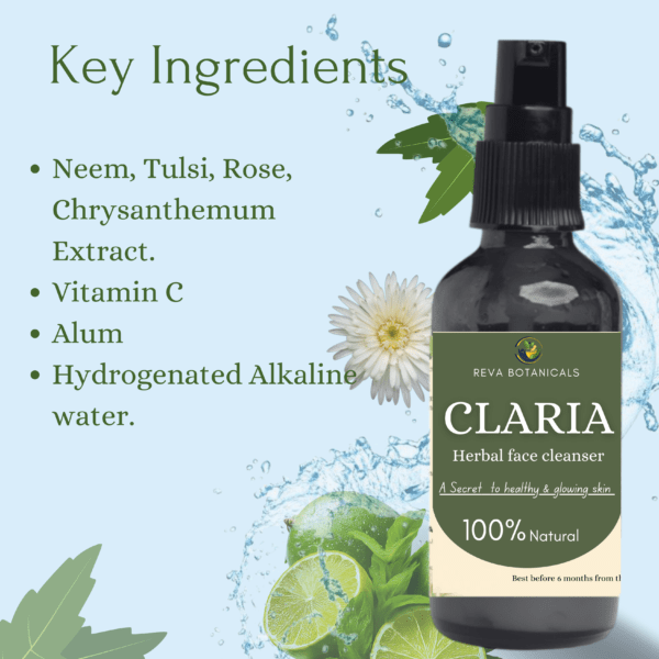 Claria Herbal Face Cleanser - Image 3