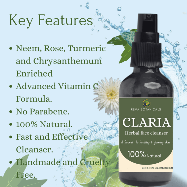 Claria Herbal Face Cleanser - Image 5