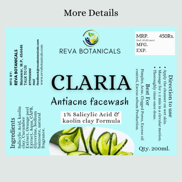 Claria Face Wash - Image 5