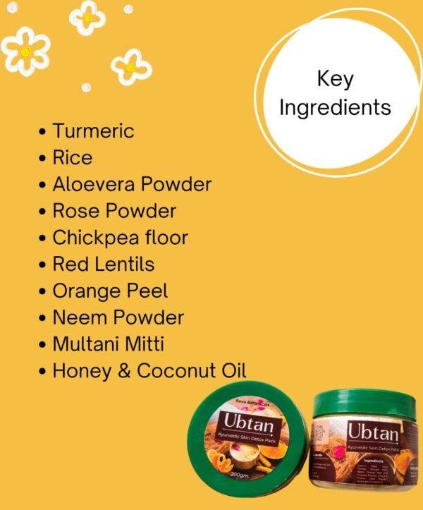 Ubtan Ayurvedic Skin Detox Pack - Image 5