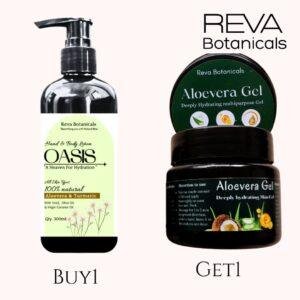 Body Lotion + Aloevera Gel