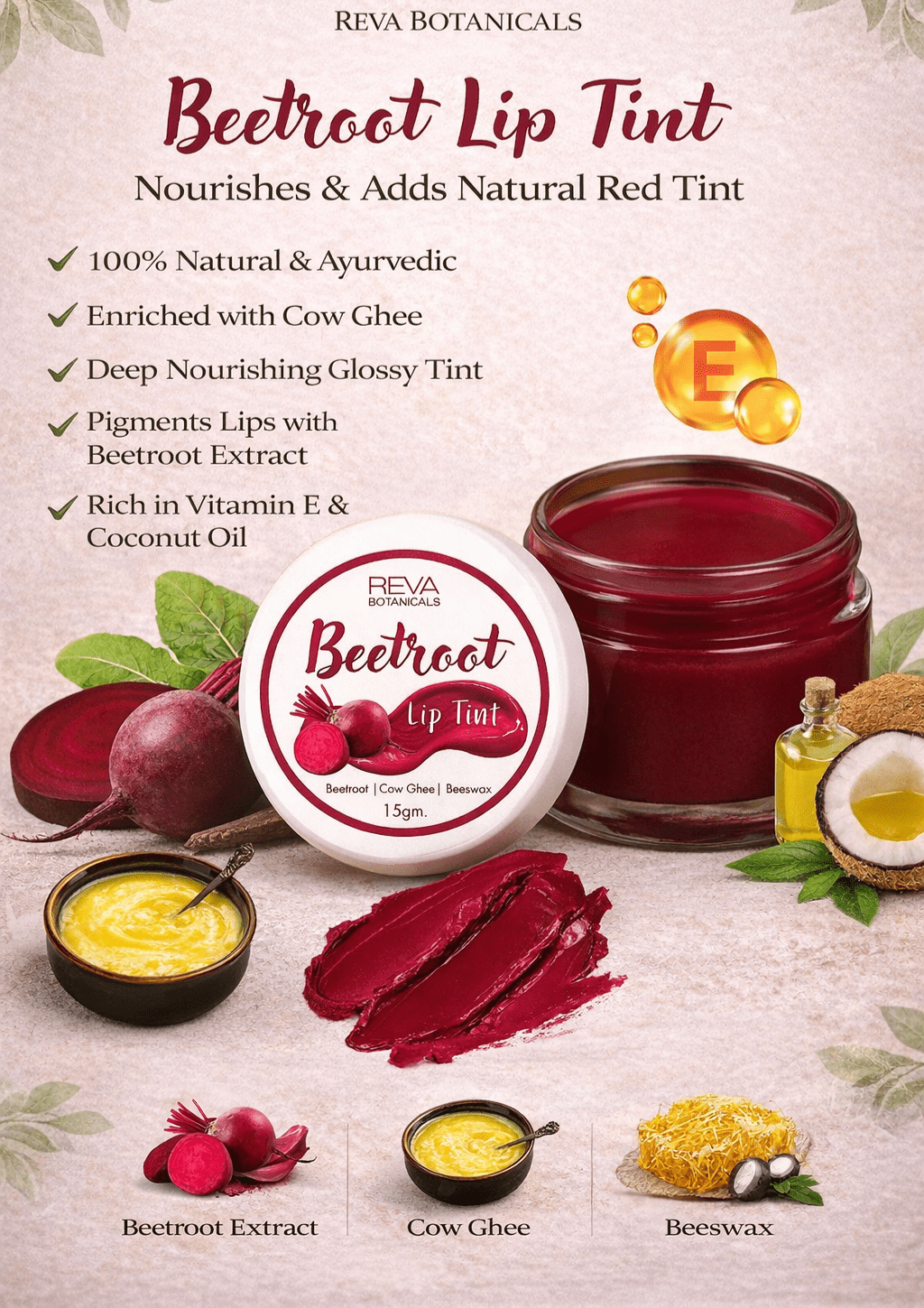 Beetroot Lip Tint - Image 2